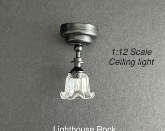 Adult colllectibles Ceiling Lamp Mini LED Ceiling  Light Miniature Battery operated Light Model furniture decor light 1 12