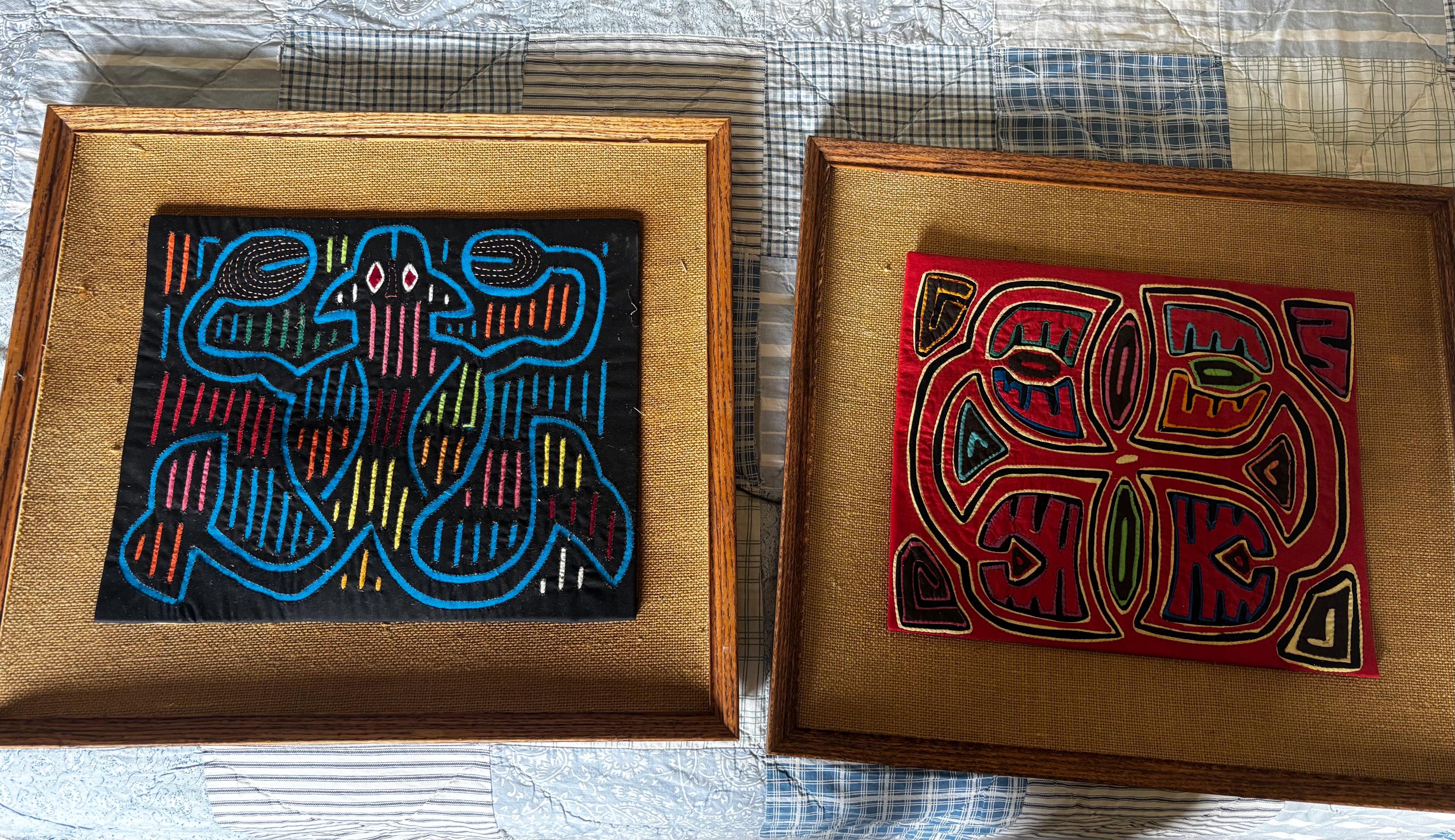 Panama Framed Molas - Etsy
