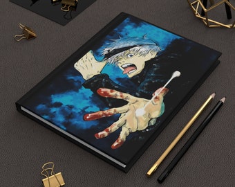 Gojo Hardcover Journal | Hardcover Journal Matte | Jujutsu Kaisen Notebook