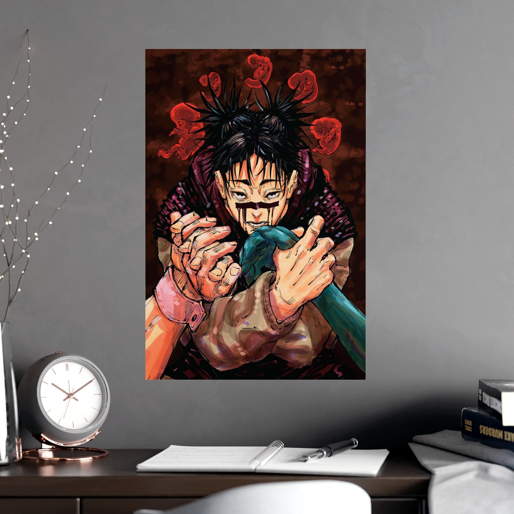 Choso Matte Poster | Jujutsu Kaisen Poster | Manga Home Poster