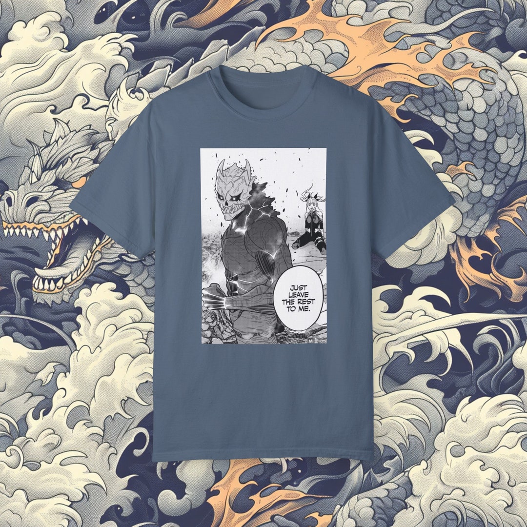 Kakazoomm Store Anime Kaiju Anime No 8 T-Shirt Hibino Kafka