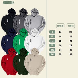 a group of hoodies sitting next to each other
