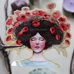 Adesivo Garden of Dreams | Sticker di Primavera con Tulipani
