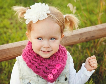 Écharpe d'hiver pour enfants, tricot épais, chaud, écharpe infini pour  tout-petits, mode bébé, cache-cou épais et doux pour garçons et filles -   France