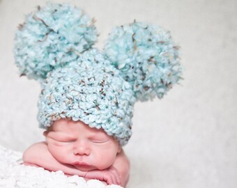 Baby boy hat 18 colors winter hospital beanie for coming home outfit photo prop unique shower gift sea blue brown newborn - womens sizes