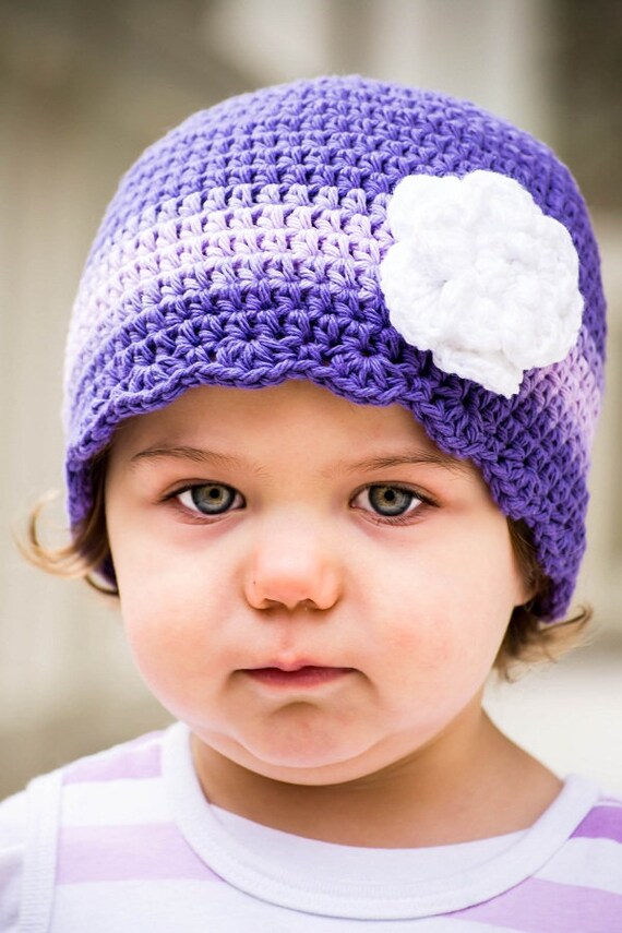 Gorro de ducha niñas lila flores y animales - Brooke in garden