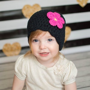 1T to 2T custom toddler girl hat 34 colors crochet flower knit flapper beanie spring fall winter hat personalized gifts clothes & clothing image 10