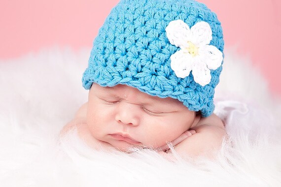 Sombrero de niña 34 colores de flores personalizado recién nacido