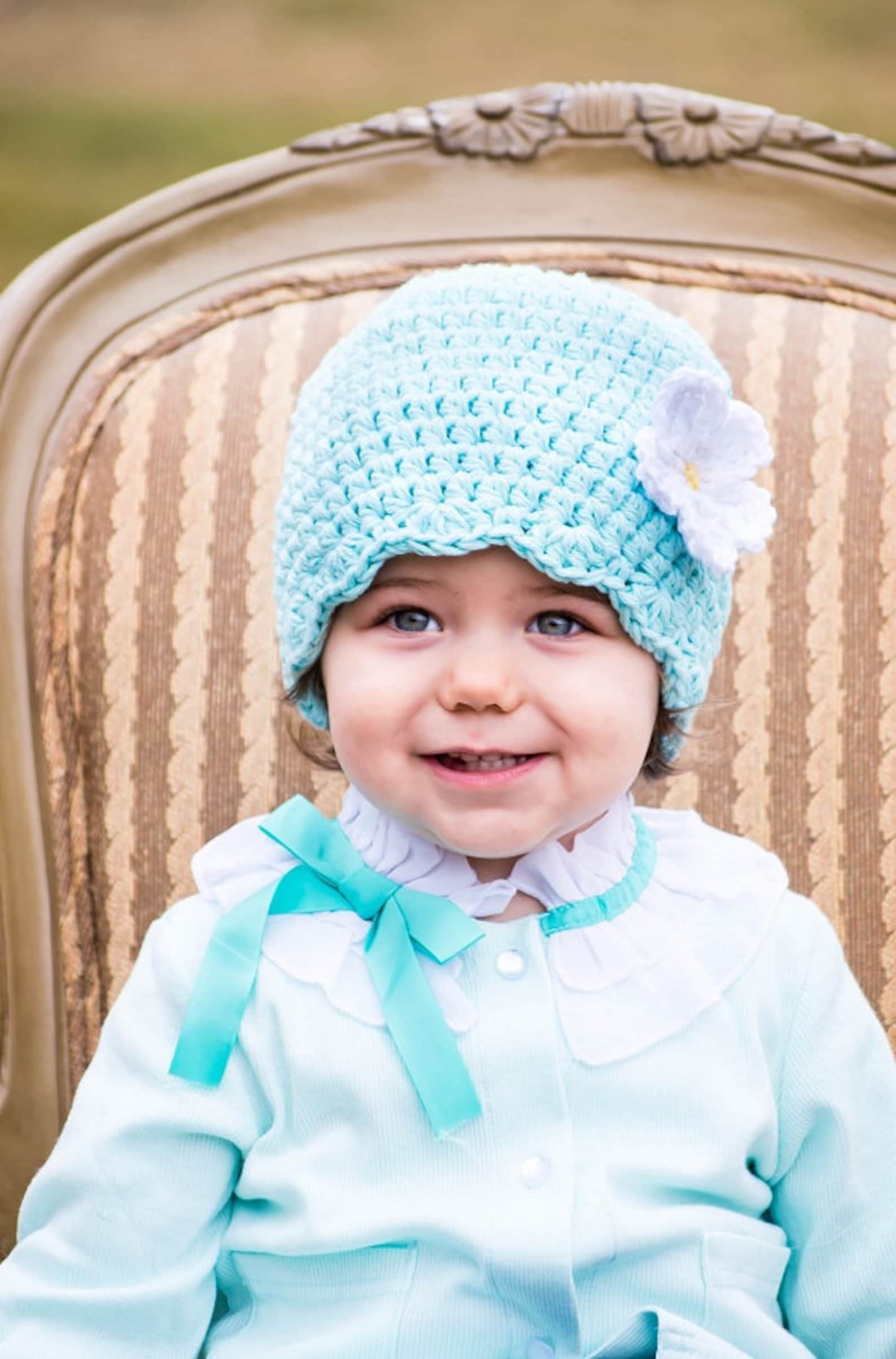 Custom Toddler Girl Hat 2T to 4T Personalized 34 Crochet Etsy