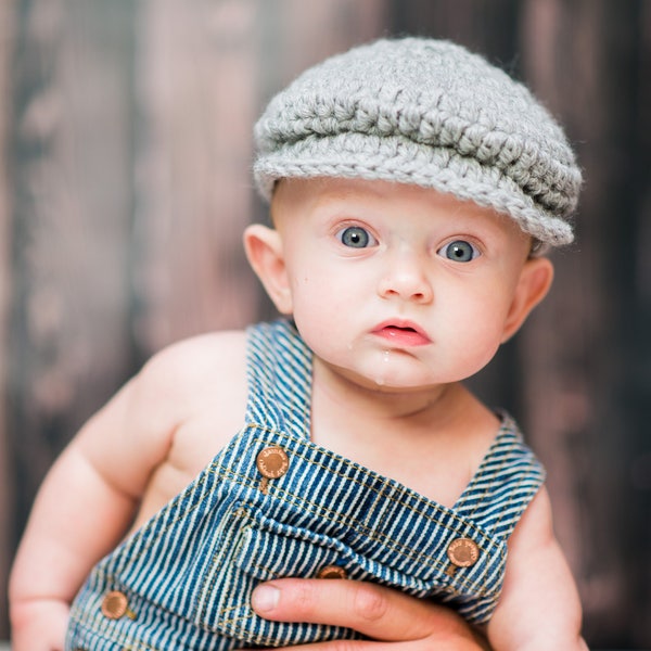 Gray baby boy hat 36 colors toddler boy men's sizes Irish wool newsboy driving golf cap newborn photo prop shower gift clothing clothes