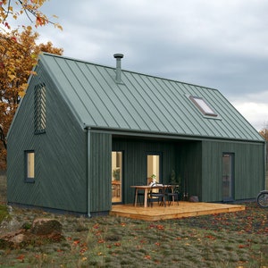 Summer house architecture project  - &quot;Jackdaw&quot;