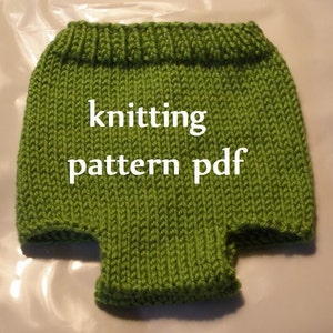 Luierhoes breipatroon in 3 maten, PDF nummer 107 & 108, INSTANT DOWNLOAD -- Makkelijk breien -- Meer dan 50.000 patronen verkocht