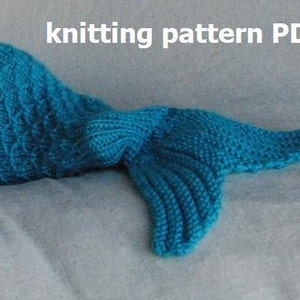 Mermaid Tail Cocoon Knitting Pattern Charming Newborn Photo Prop PDF Number 115 INSTANT DOWNLOAD 35,000 patterns sold image 2