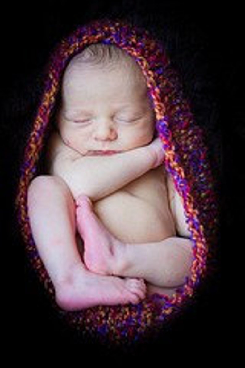 Baby Cocoon and Pod Easy Knitting Pattern -- Two Patterns in One, PDF ...
