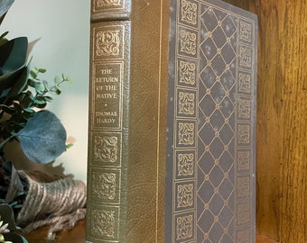 The Return of the Native by Thomas Hardy, Illustrated, Franklin Library, Leather Bound Hardcover, Vintage Classic