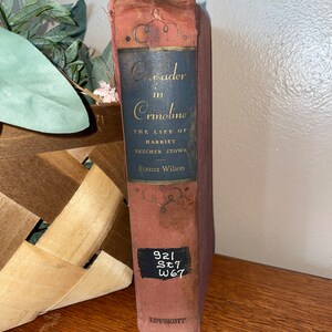 1941, Crusader in Crinoline by Forrest Wilson, Illustrated, Hardcover, Vintage
