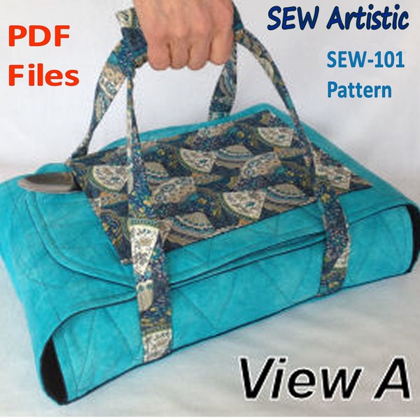 PDF PATTERN Wrap & Go Casserole Carrier Insulated Batting DIY Spoon Pocket and Handle for Easy Carry 9x13 and Pyrex snapware sizes