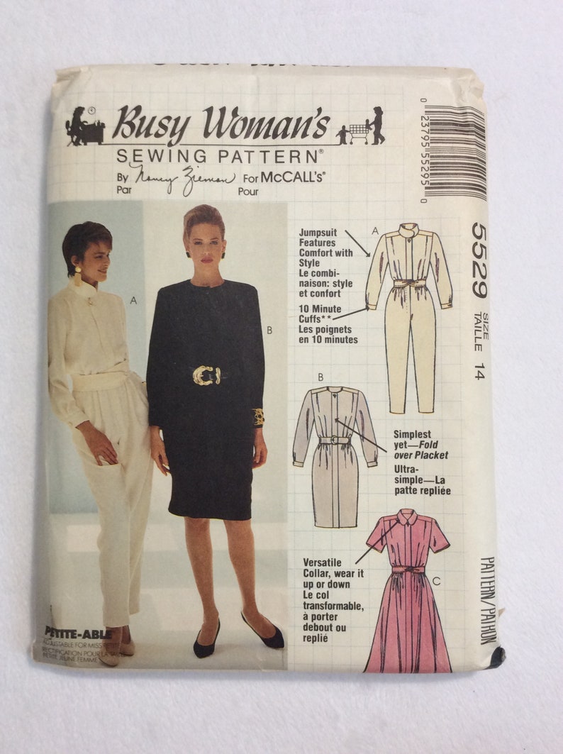 PATTERNS: BURDA 2952 Jacket, McCalls 5529 Nancy Zieman Outfit, New Look 6009 Jacket Simplicity 9193, 9751 Un-used Ship Incl McCalls 5529