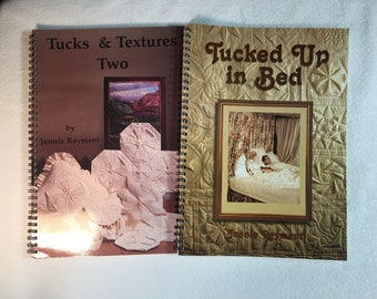 Jennie Rayment Book Bundle Tucks & Textures Two And Tucked up in Bed Classics 2 Book Set Shipping Included