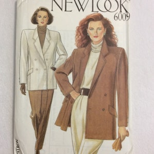 PATTERNS: BURDA 2952 Jacket, McCalls 5529 Nancy Zieman Outfit, New Look 6009 Jacket Simplicity 9193, 9751 Un-used Ship Incl NEW LOOK 6009