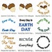Reduce, Reuse, Recycle, Replenish, Restore and Earth Day Embroidery ...