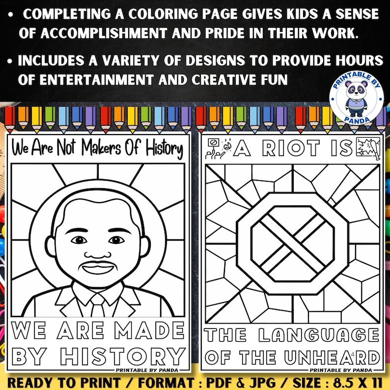 Martin Luther King Jr Day Coloring Pages Sheets , Mlk Quotes Coloring ...
