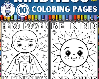 Desenhos para colorir sobre gentileza: atividades e citações para crianças (PDF e JPG)