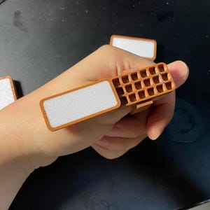 Miniring minipaletset, 8/18 mini-aquarelverfdozen, 3D-print schilderspalet voor aquarel, draagbare schilderreisset