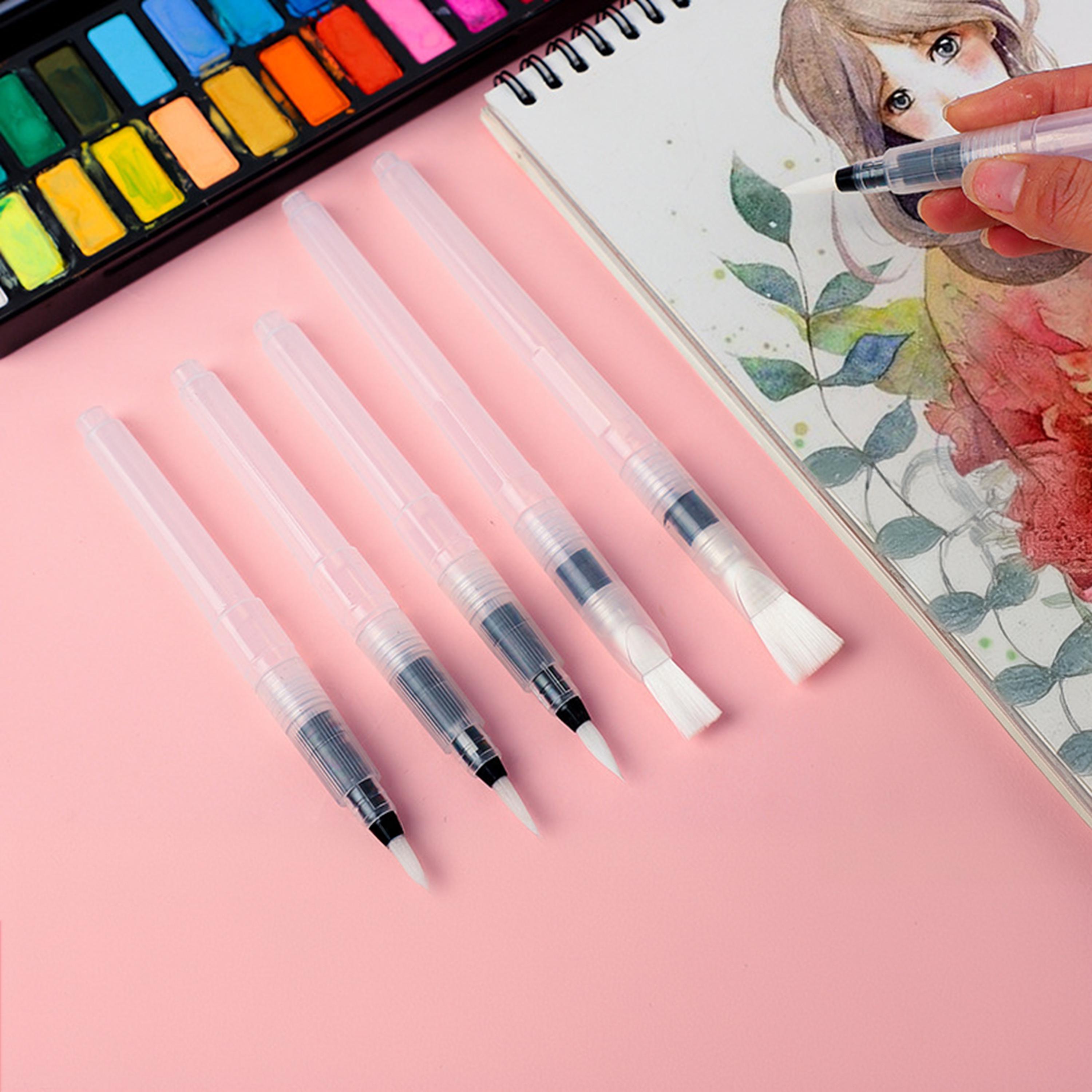 KABEER ART 18 Water Colors Travel Pocket Set Two Refillable Water Brush