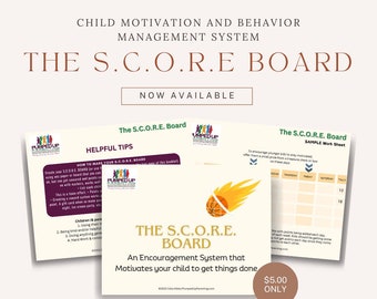 Il punteggio. Consiglio: Sistema di gestione della motivazione e del comportamento dei bambini di Pumped Up Parenting