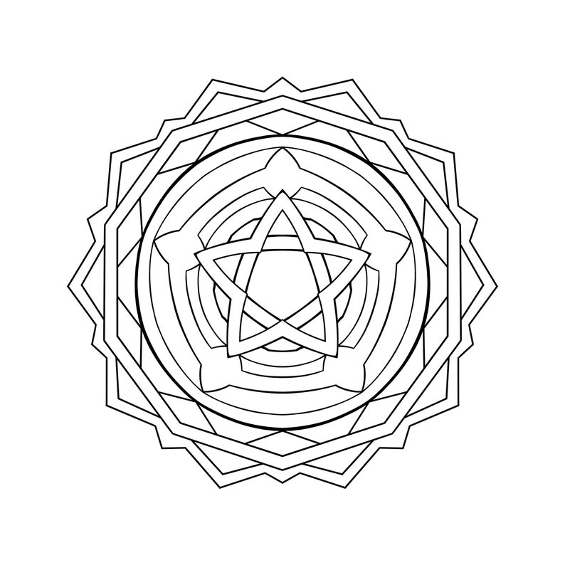 Star Patterns: 20 Adult Coloring Pages - Etsy