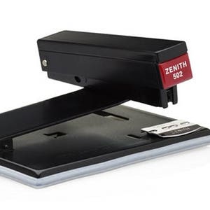 Zenith 502 Lawyers Stapler - Folding Pamphlets - Staples 3 Ways - Top of the Line - Booklet Making Zenith Stapler - LAST ONE (S-003)
