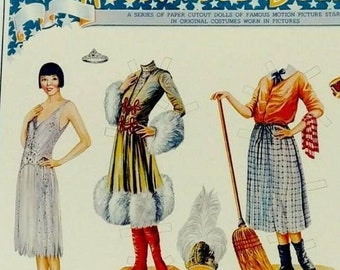 Colleen Moore Paper Dolls - Vintage B. Shackman - Last One (V-F)