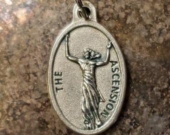 2 The Ascension Medal - Jesus' Ascension Into Heaven - Catholic - Religious - Christian (JWL-R)