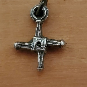 Tiny Saint Brigid&#39;s Cross Charms or Medals - Saint Bridget - Irish Cross - Celtic Cross - Catholic - Religious (JWL-R)