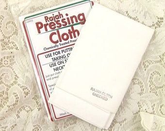 Raja Pressing Cloth - for Specialty Fabrics - Hems & Pleats (put in / take out) - Ironing - (DR-004)