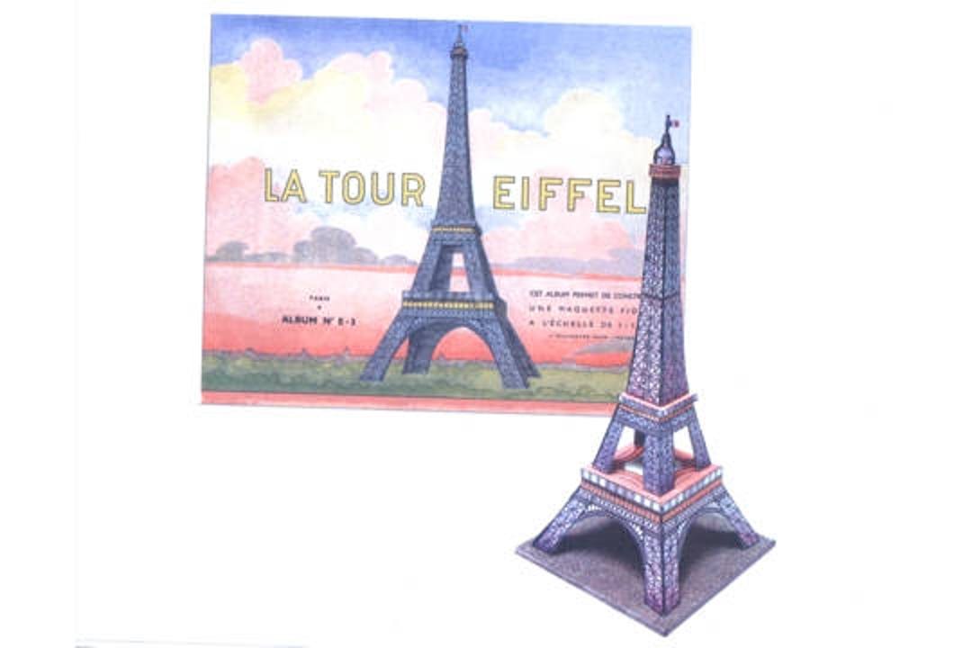 2 DIY Kits - Build Your Own Eiffel Tower Kit (la Tour Eiffel) - France ...