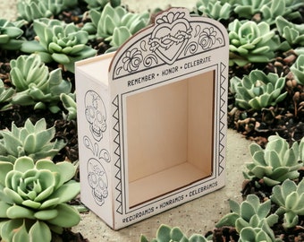 DIY Wood Shrine Box - Retablo - Nicho (S-004)