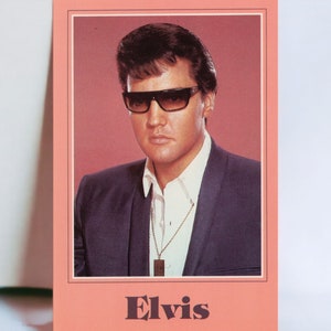 3 Vintage Elvis Postkarten - The King - Rock & Roll (S-011)