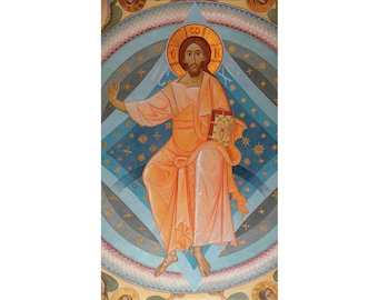 10 Christ in Glory Holy Cards (F-HC) - Out of Print