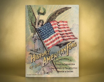 The History of Our American Flag Reproduction Booklet (dr-004)