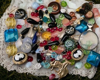 Vintage Jewelry Components Assortments - WYSIWYG