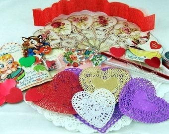 Old-Fashioned Valentine Kit - SilverCrow Exclusive - Make Old Fashioned Valentines - Young and Old! (W-10)