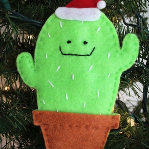 Adorno de Fieltro de Cactus tarjeta de regalo titular de dinero regalo compañero de trabajo vecino maestro