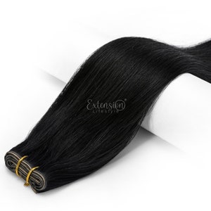 目に見えない二重粘着バンド - 幅 80 cm、50 g、二重引き、100% 本物の毛