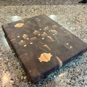 Black Walnut End Grain Cutting Board