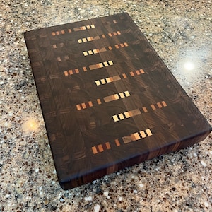 Black Walnut End Grain Cutting Board