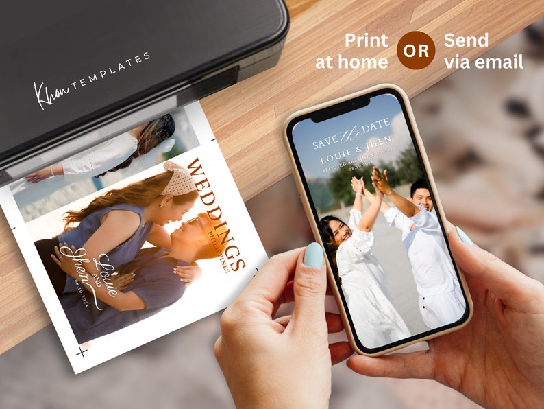 8 Pages Magazine Template, Photo Magazine Wedding Timeline, Bi-fold ...
