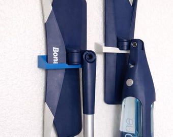 Support Bona pour vadrouille sèche et vaporisateur : rangement peu encombrant pour vadrouille