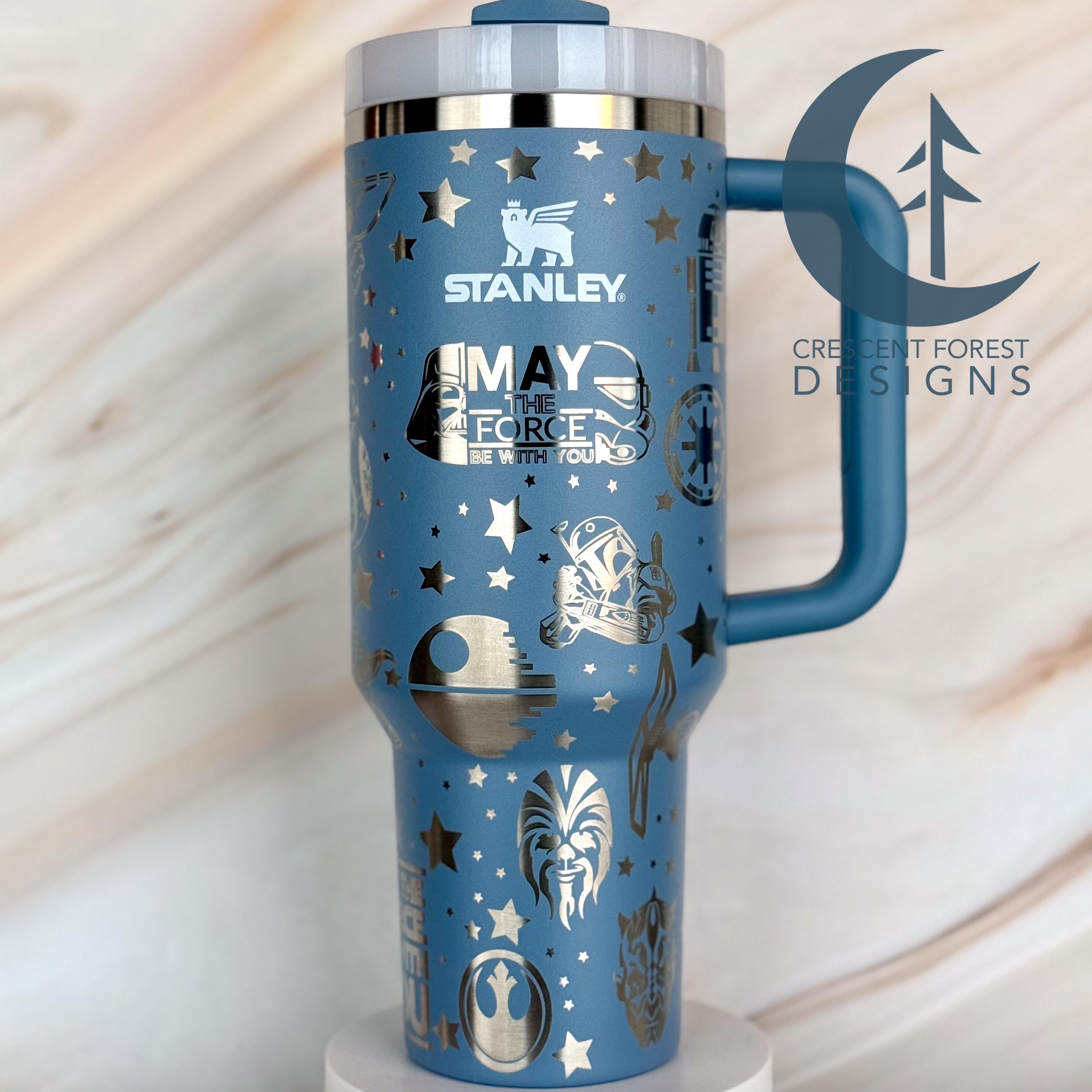 Star Wars Engraved Stanley Quencher (40 Oz) | Darth Vader Tumbler
